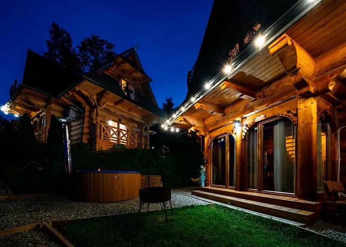 Goralska Chatka 3 Highland Cottage - Jacuzzi, Sauna, Split Ac, Private Parking, Mountains View